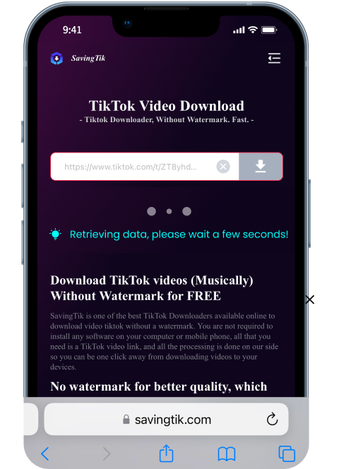 download TikTok video on iphone