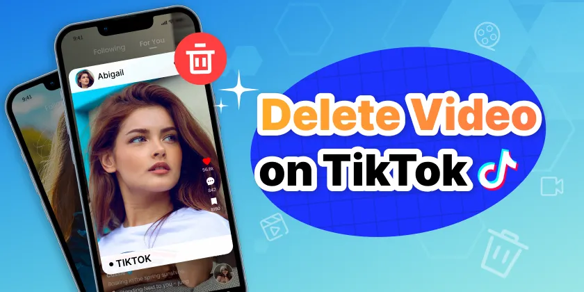 How to delete video on TikTok