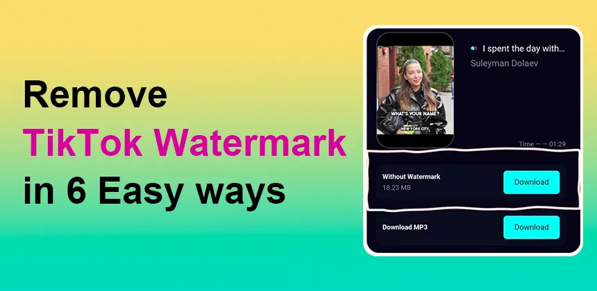 how to Remove TikTok Watermark